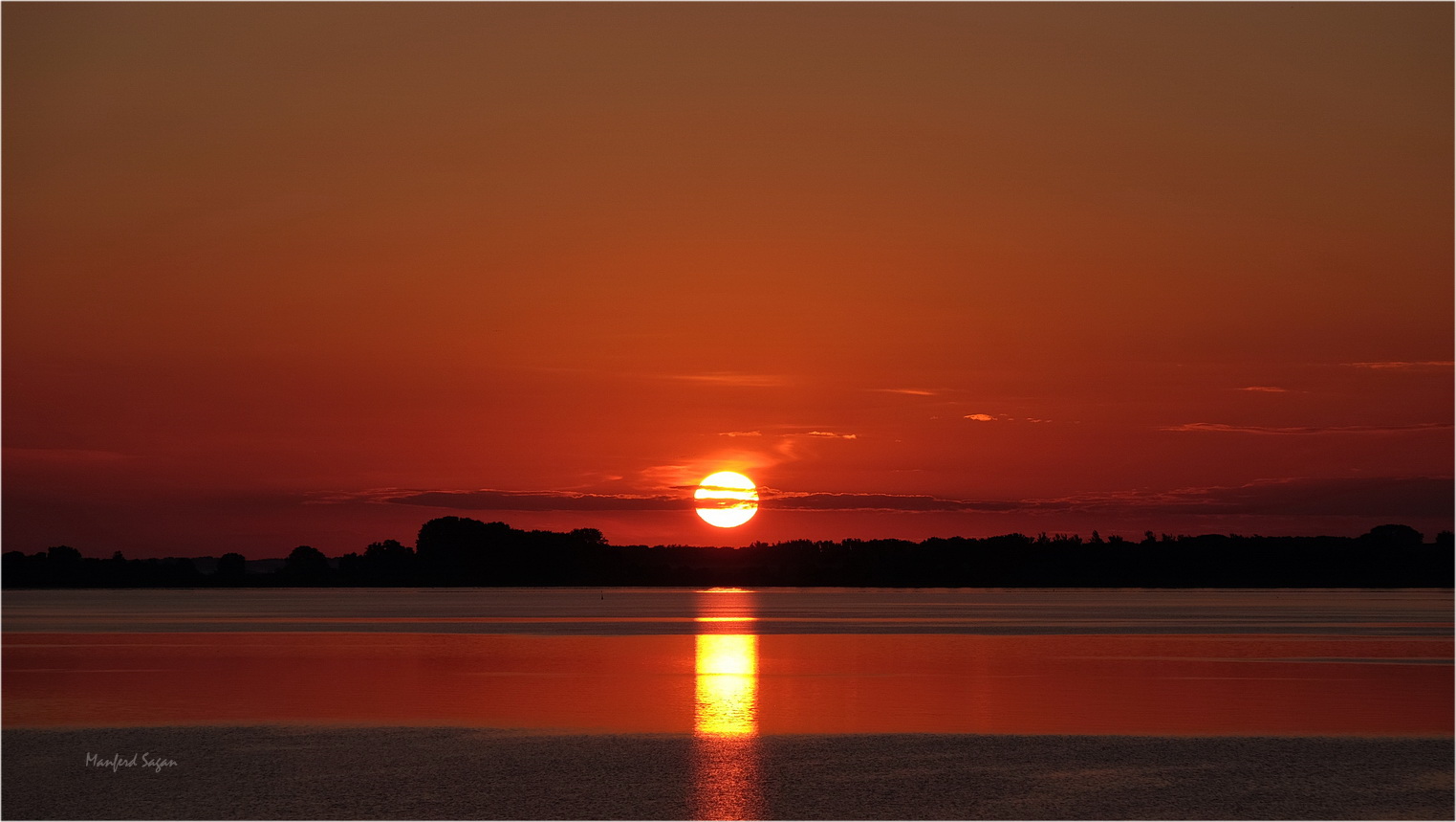 Sonnenaufgang am Strelasund