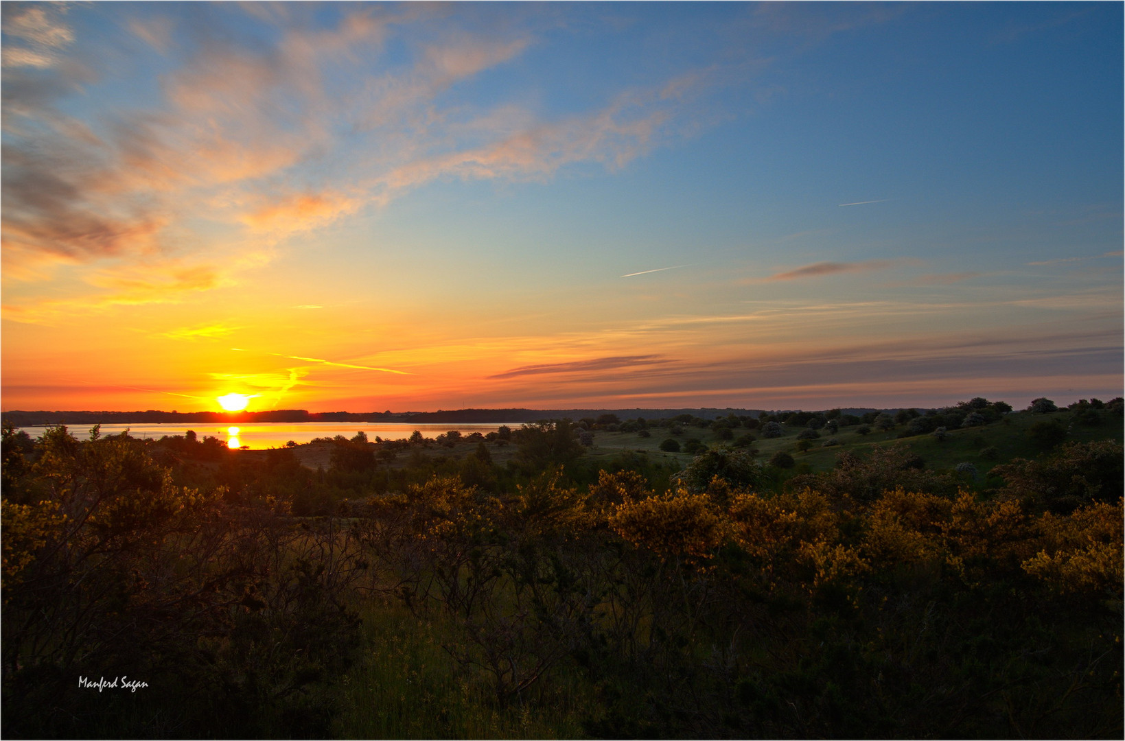 Sonnenaufgang am Strelasund