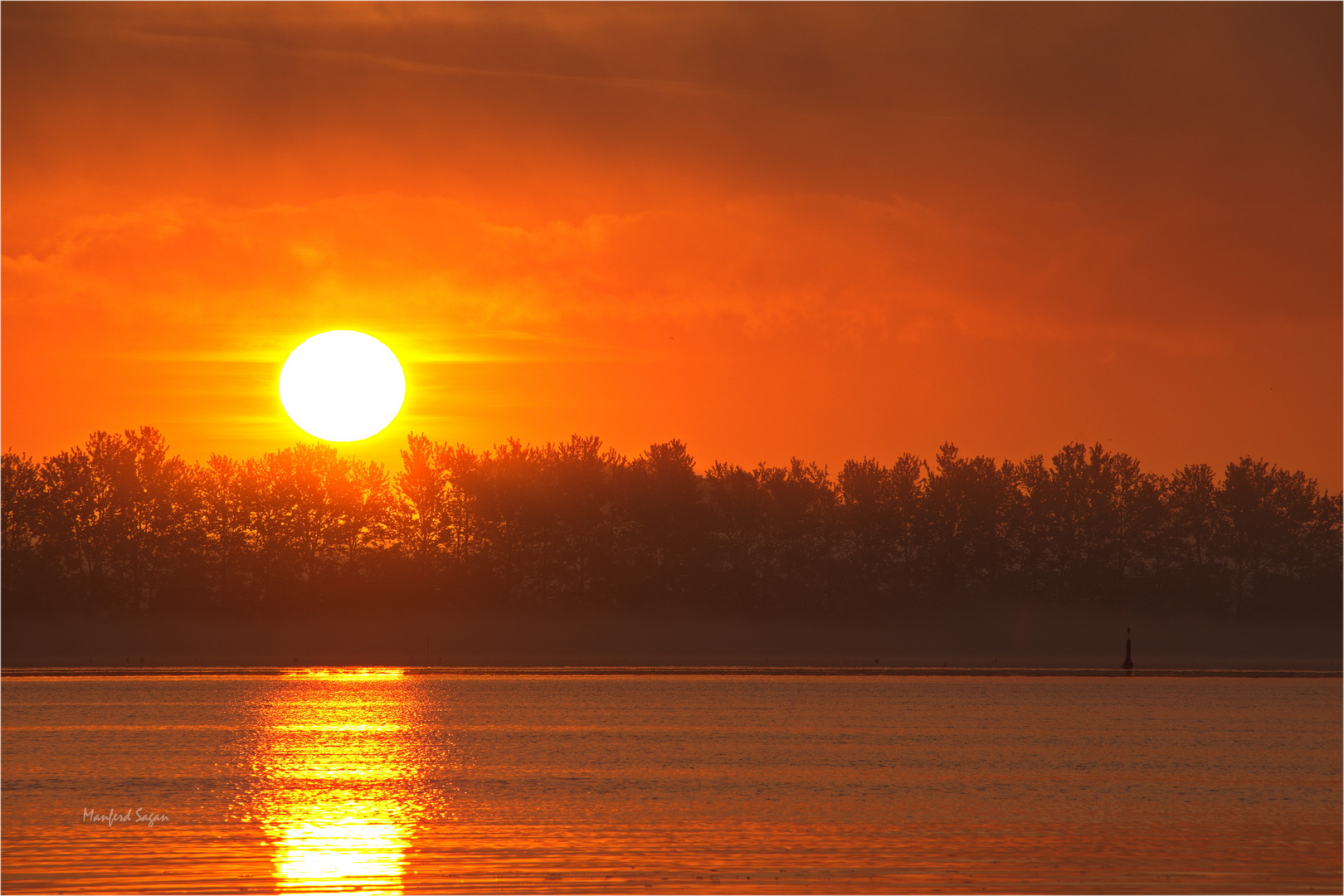 Sonnenaufgang am Strelasund