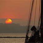 Sonnenaufgang am Strelasund