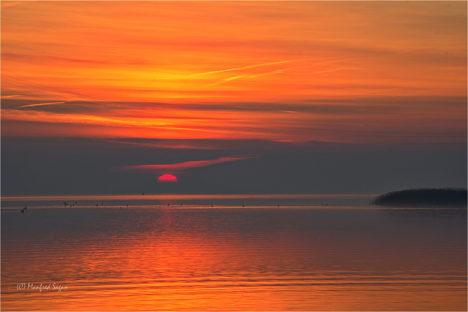 Sonnenaufgang am Strelasund