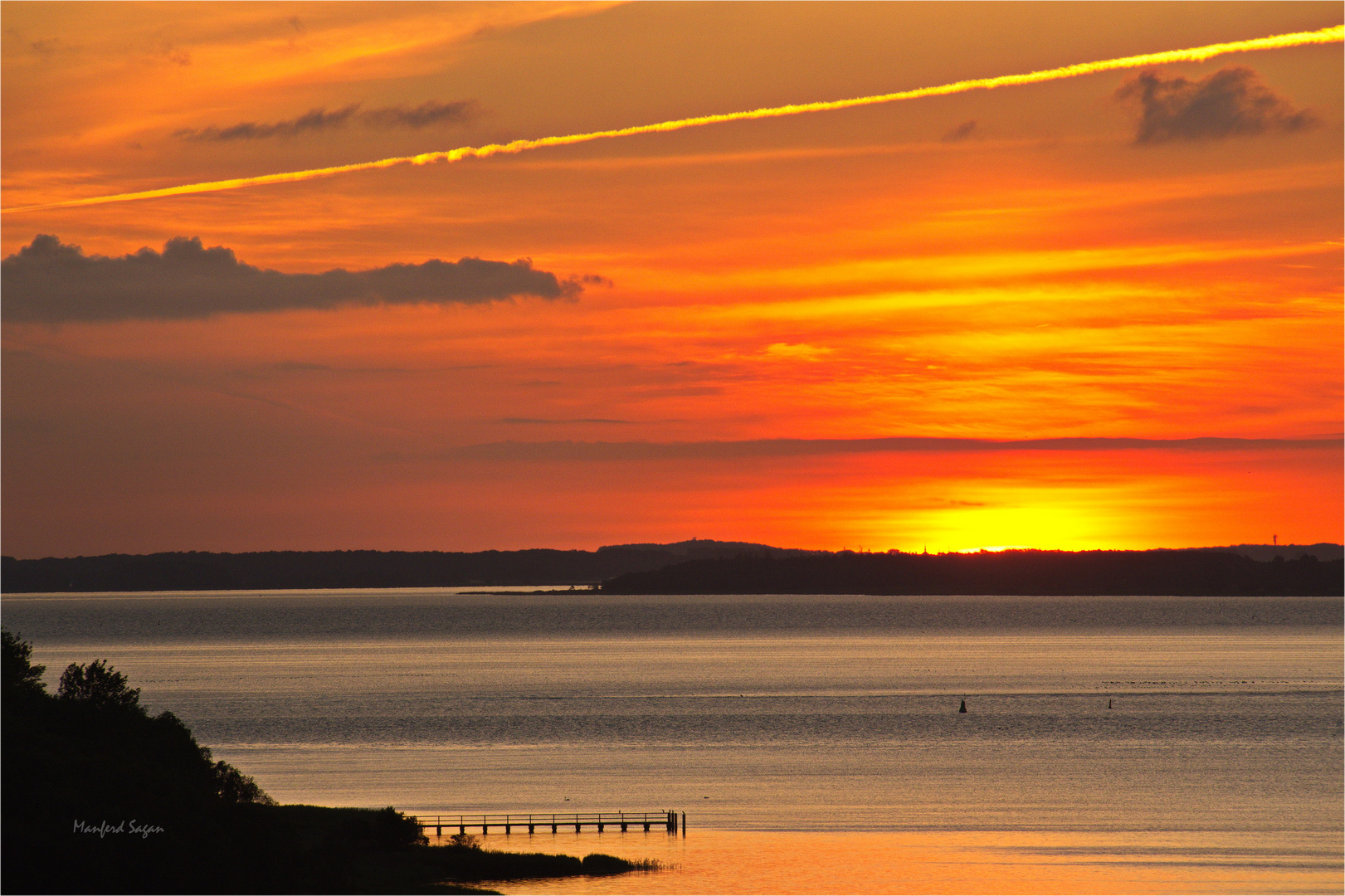 Sonnenaufgang am Strelasund