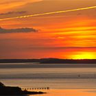 Sonnenaufgang am Strelasund