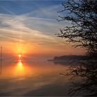 Sonnenaufgang am Strelasund