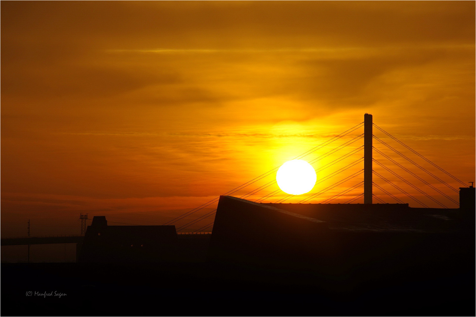 Sonnenaufgang am Strelasund... 