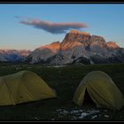 Sonnenaufgang am Strudelkopf (Pragser Dolomiten)