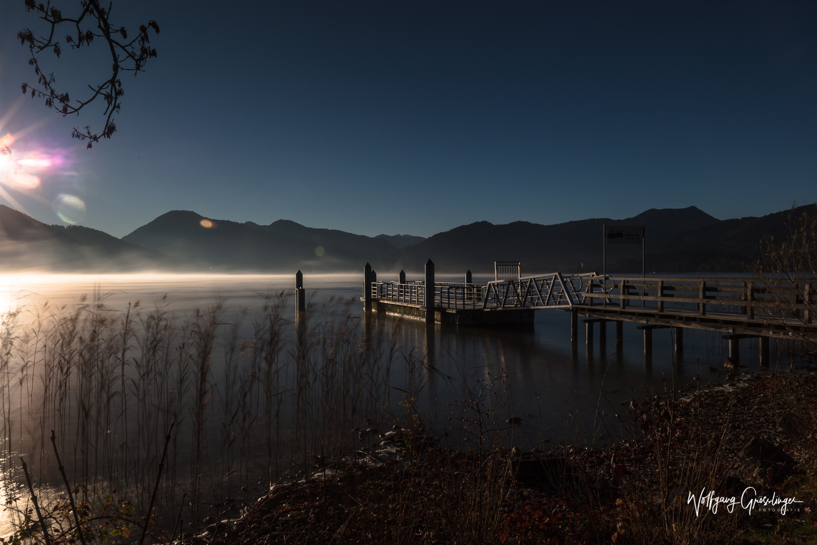 Sonnenaufgang am Tegernsee