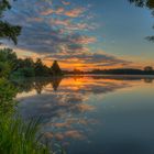 Sonnenaufgang am Thielenburger See