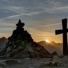 Sonnenaufgang am Timmelsjoch