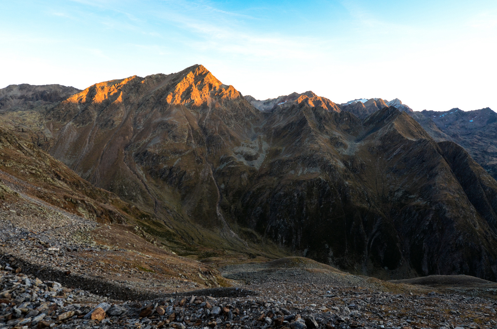 Sonnenaufgang am Timmelsjoch - Nr. 4