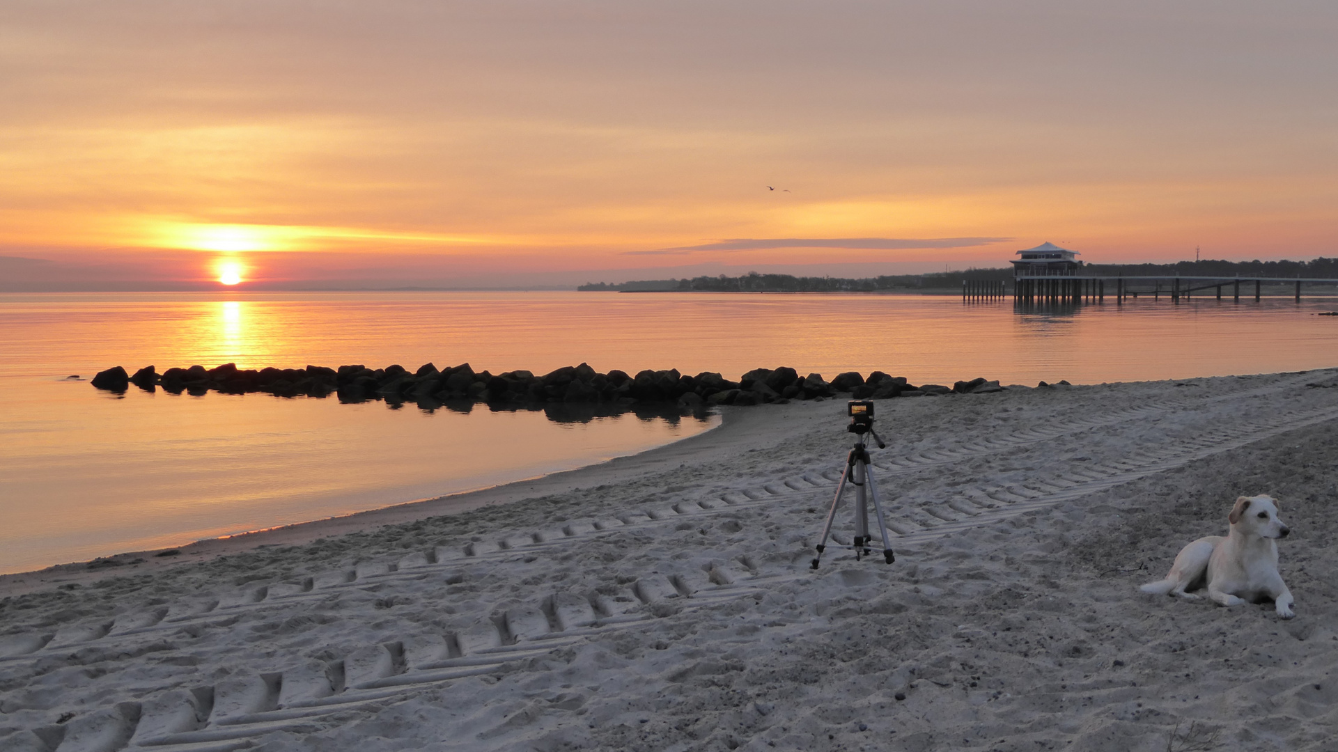 Sonnenaufgang am Timmendorfer Strand