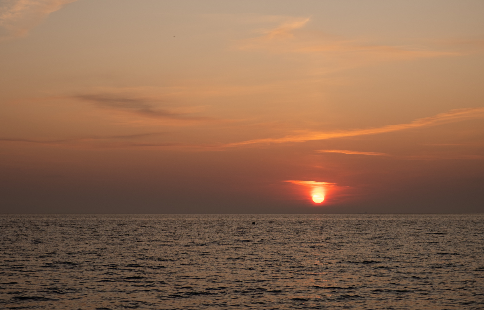 Sonnenaufgang am Timmendorfer Strand 