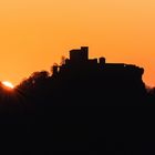 Sonnenaufgang am Trifels