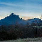 Sonnenaufgang am Trifels