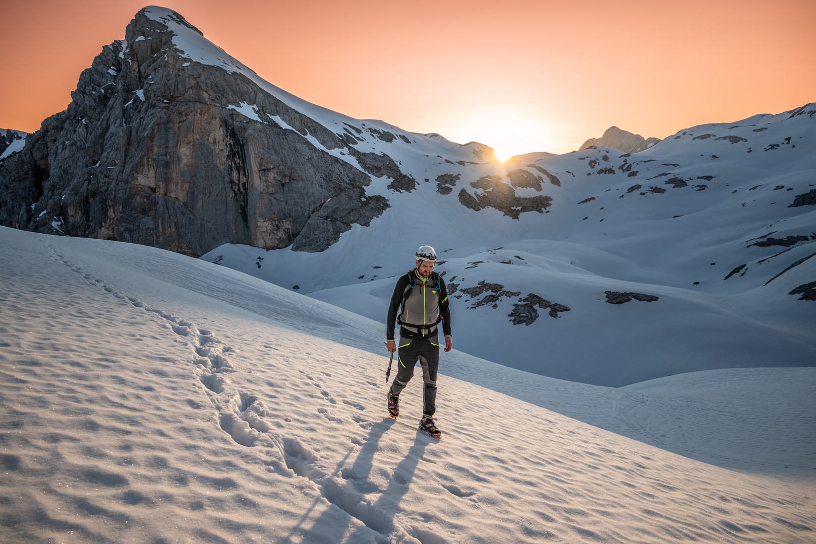 Sonnenaufgang am Triglav