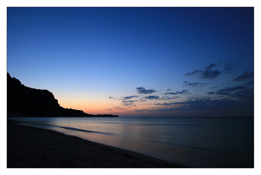 Sonnenaufgang am Tsambika Strand