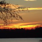 Sonnenaufgang am Unterbacher See -Düsseldorf