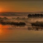 Sonnenaufgang am unteren Knappensee