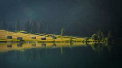 Sonnenaufgang am Vilsalpsee