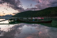 Sonnenaufgang am Walchensee - Bayern