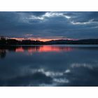 Sonnenaufgang am Waldschacher See