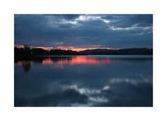 Sonnenaufgang am Waldschacher See