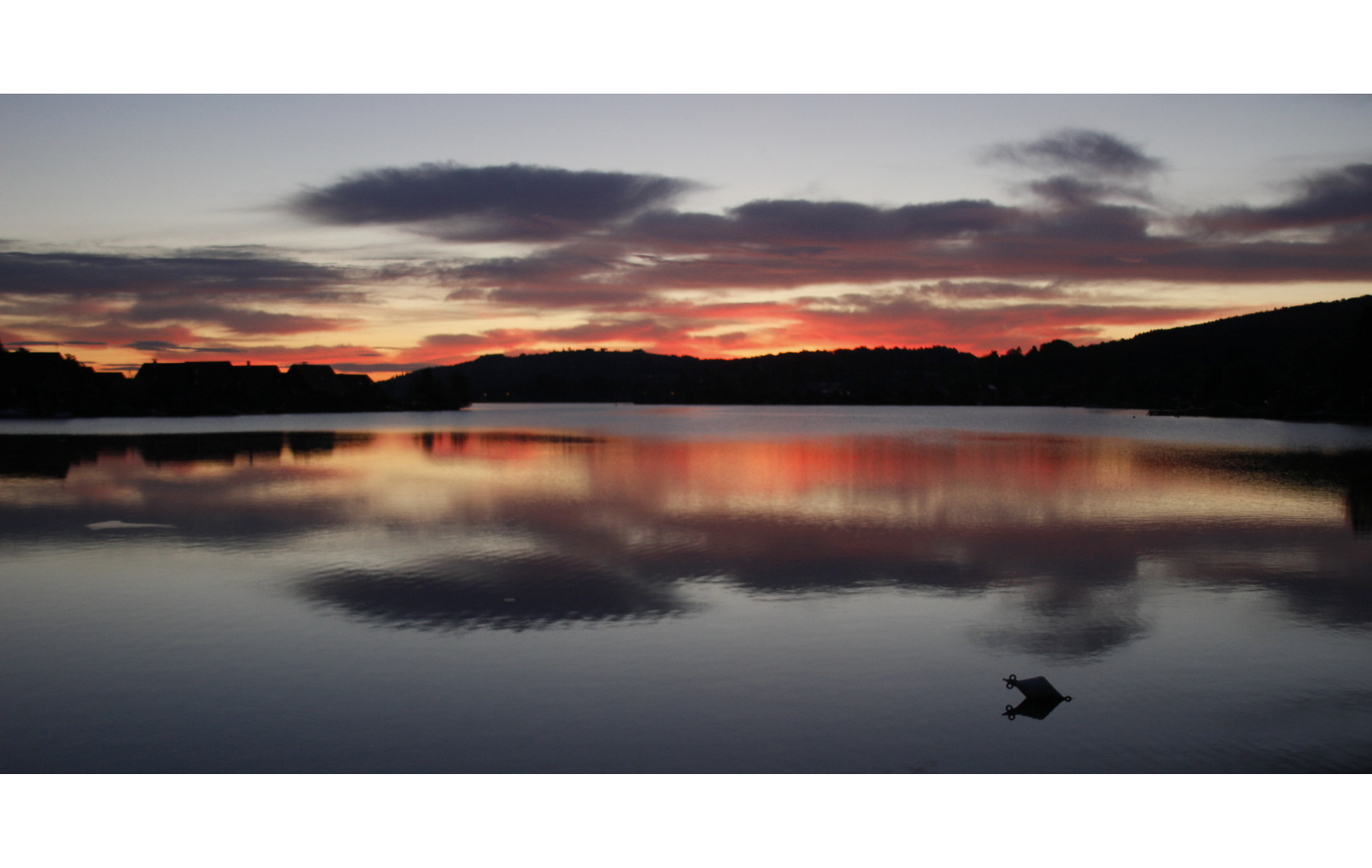 Sonnenaufgang am Waldschacher See