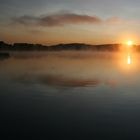 Sonnenaufgang am Waldschacher See