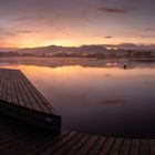 Sonnenaufgang am Wallersee