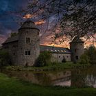 Sonnenaufgang am Wasserschloss