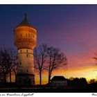 Sonnenaufgang am Wasserturm Lippstadt