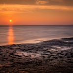 Sonnenaufgang am Wattenmeer