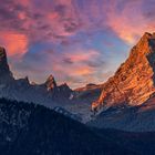 Sonnenaufgang am Watzmann