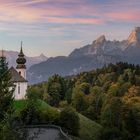 Sonnenaufgang am Watzmann