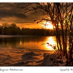 Sonnenaufgang am Weidmannsee (2)