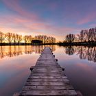 Sonnenaufgang am Weiher - Mit Youtube Video