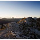 Sonnenaufgang am Weißhorn morgens um 07:00 Uhr