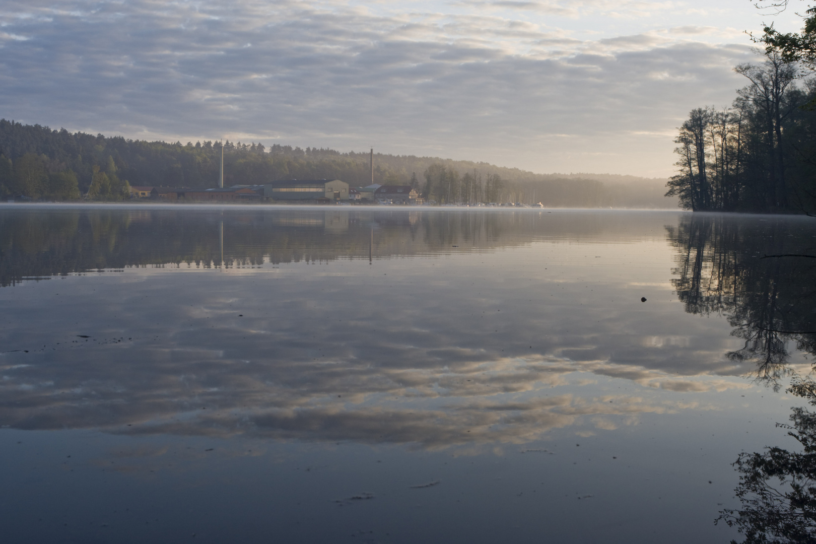 Sonnenaufgang am Werbellinsee