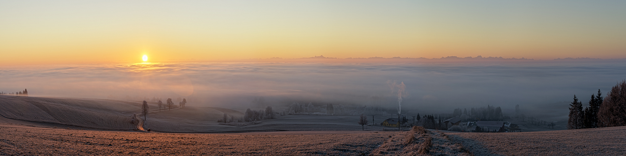 Sonnenaufgang am Witthoh