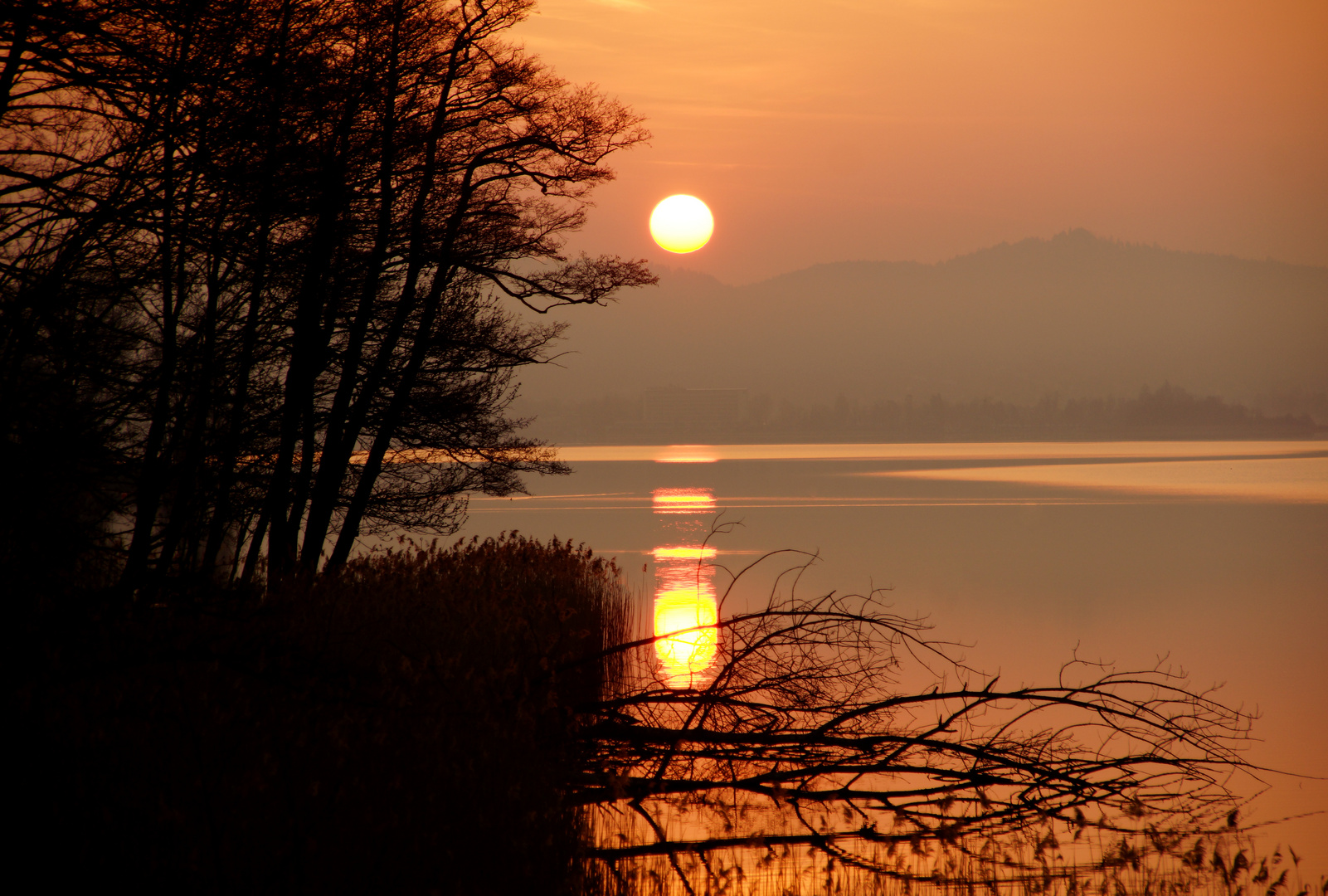 Sonnenaufgang am Wörthersee