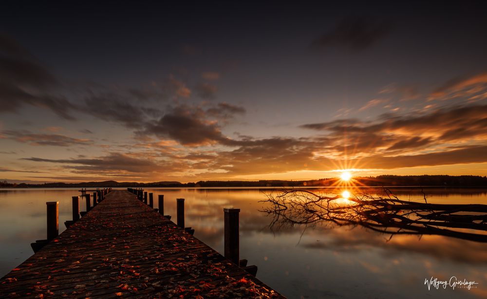 Sonnenaufgang am Wörthsee