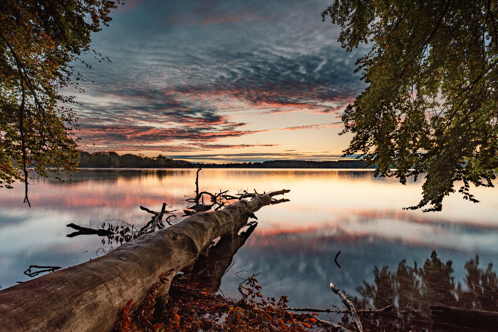 Sonnenaufgang am Wörthsee - mit Video