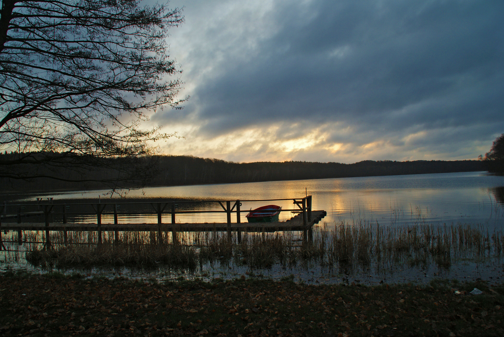 Sonnenaufgang am Wolgastsee