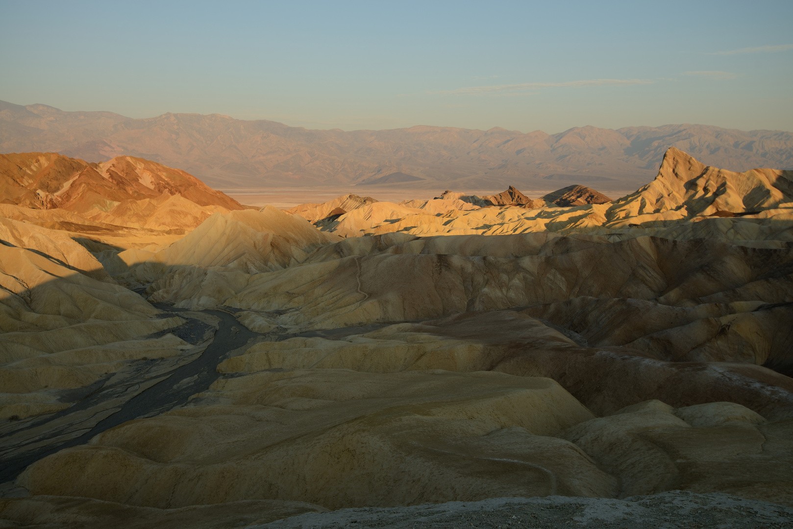 Sonnenaufgang am Zabriskie Point 1