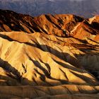 Sonnenaufgang am Zabriskie Point, Death Valley, Kalifornien