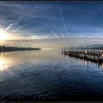 Sonnenaufgang am Zürichsee