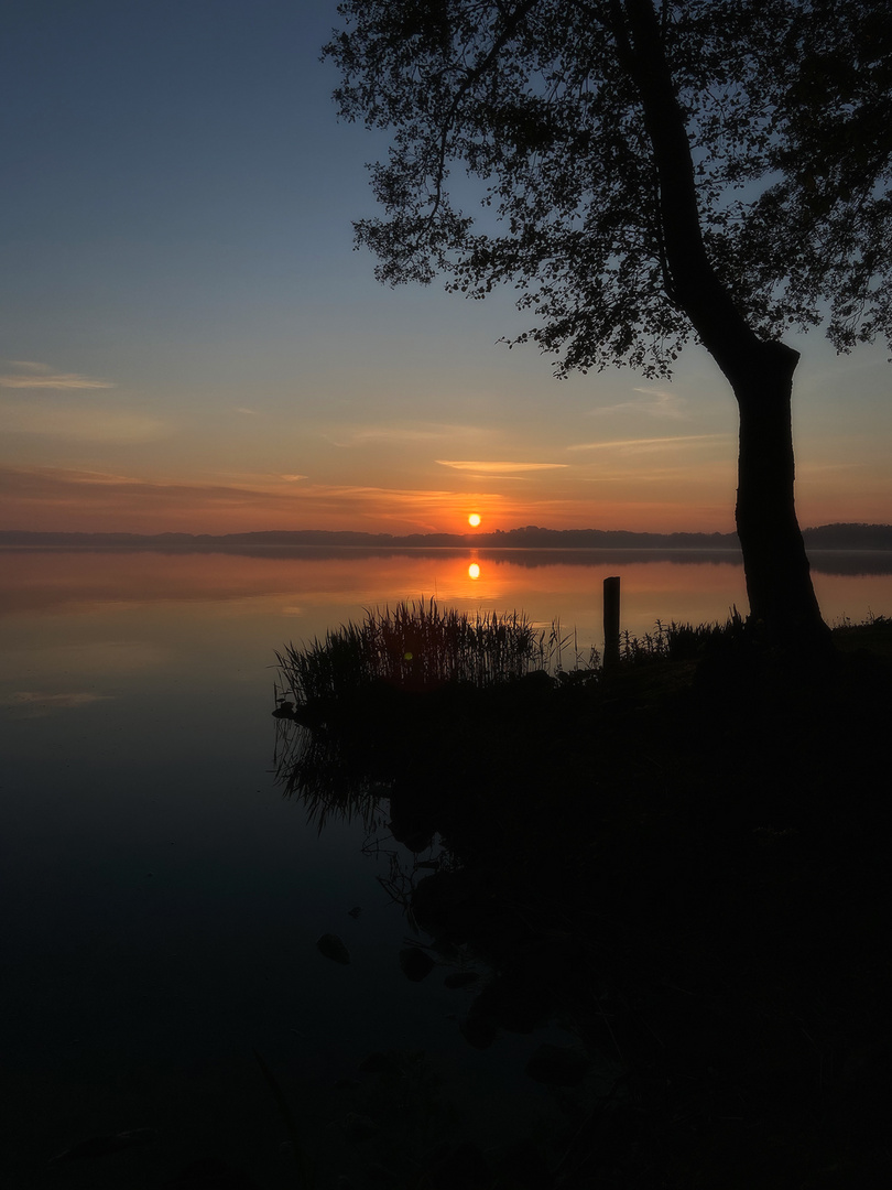 Sonnenaufgang am Zwischenahner Meer im Ammerland (Bild 3/3)