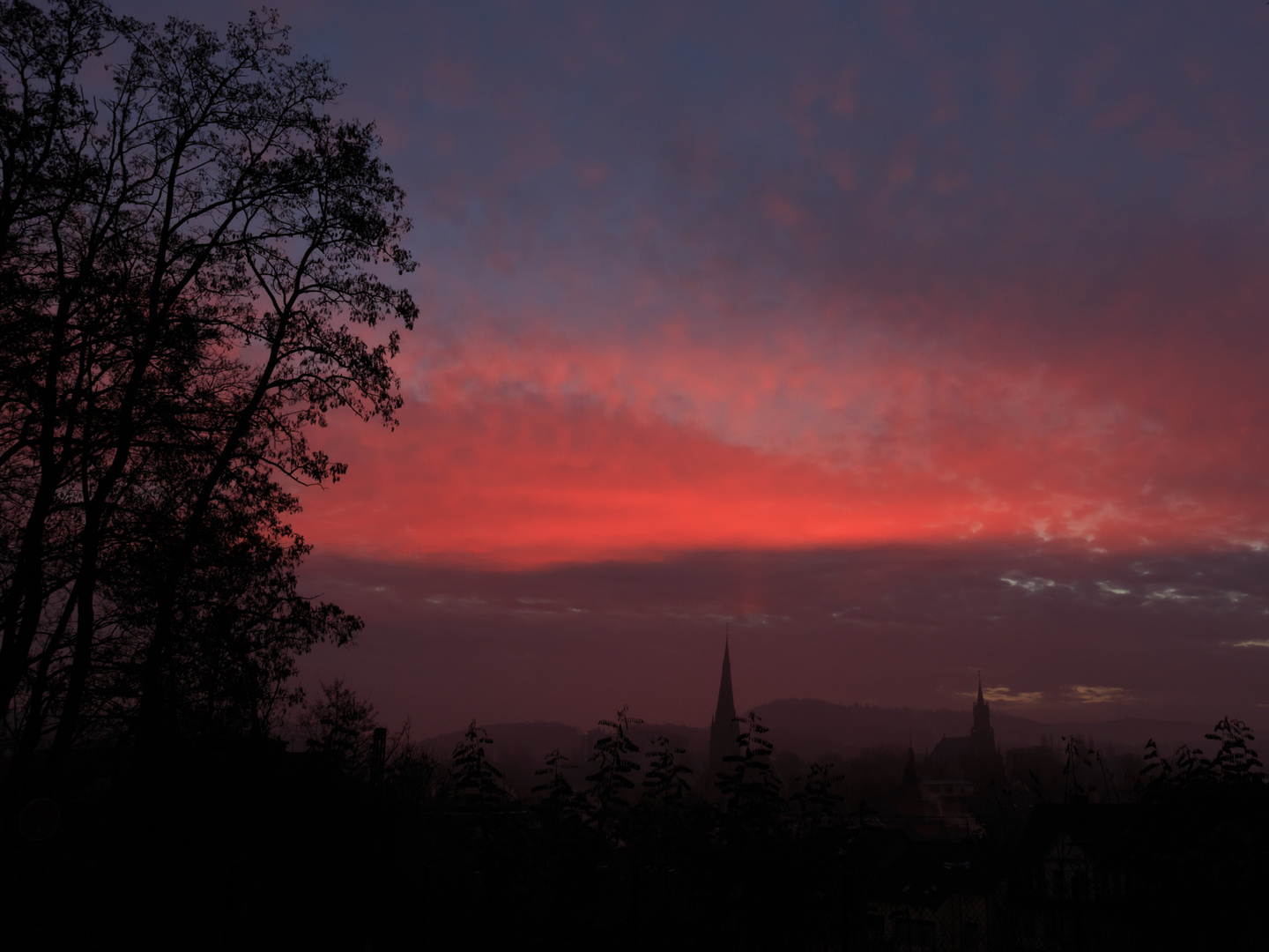 Sonnenaufgang am15.12.2013