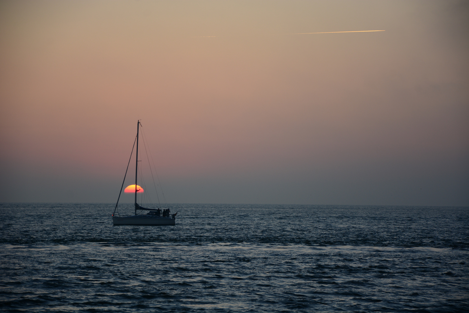 Sonnenaufgang an Bord