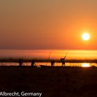 Sonnenaufgang an den Bangweulu Sümpfen